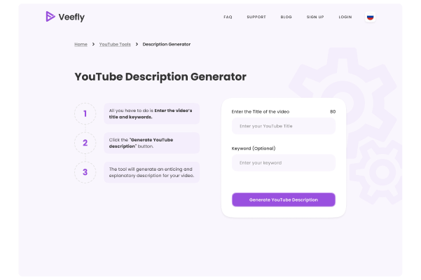 YouTube Description Generator