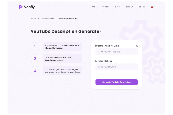 YouTube Description Generator